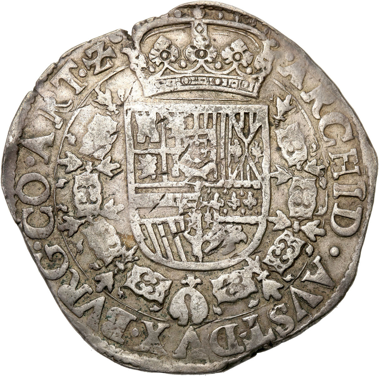 Niderlandy hiszpańskie, Filip IV (1621-1665). Patagon 1627, Artois